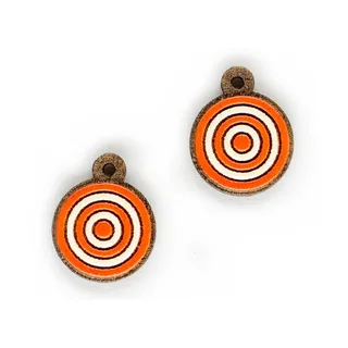 Circle Stripes – Červená